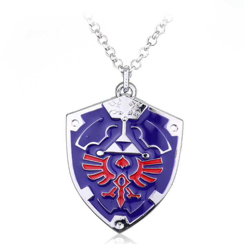 Wholesale Game Accessories Owl Shield Keychains
